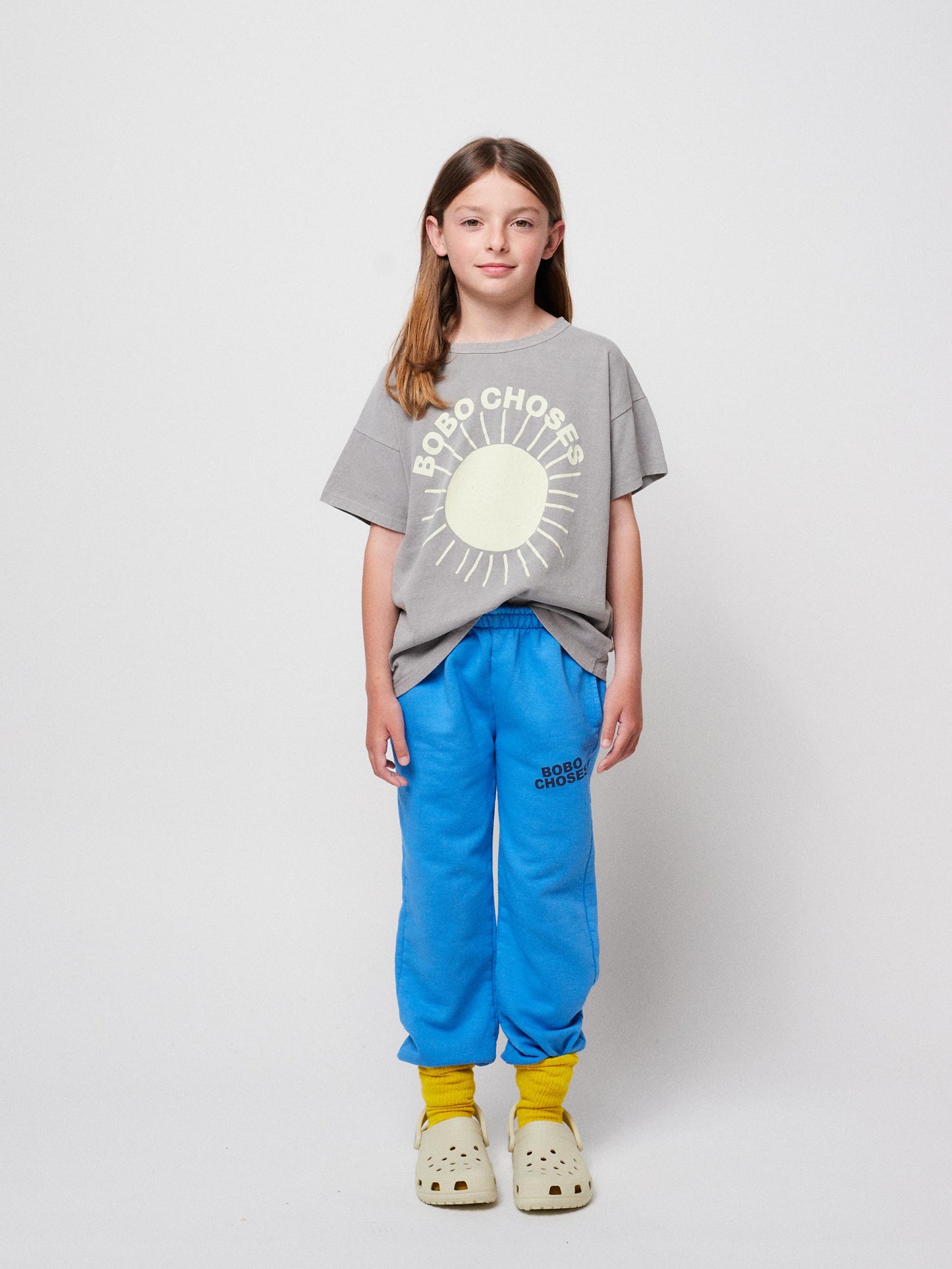 Bobo Choses Sun 회색 티셔츠