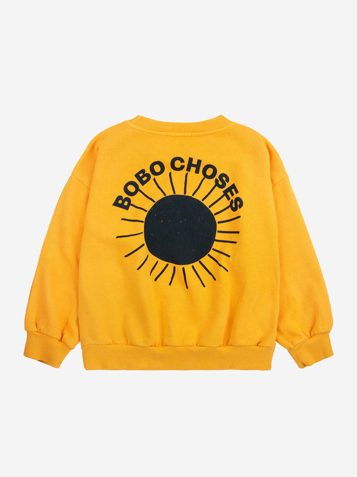 Bobo Choses Sun yellow sweatshirt