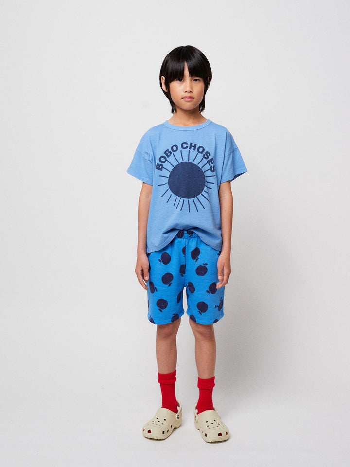 Poma all over turquoise bermuda shorts