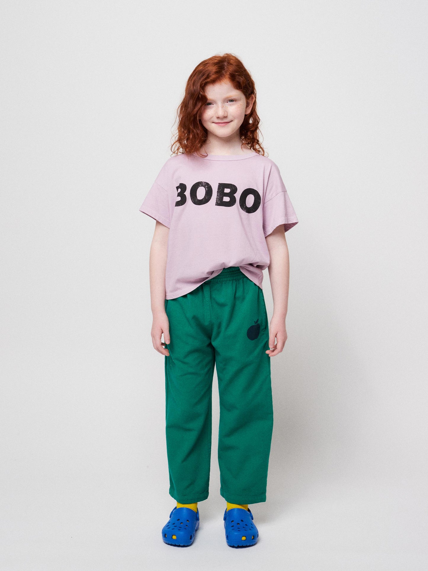 Poma green woven pants
