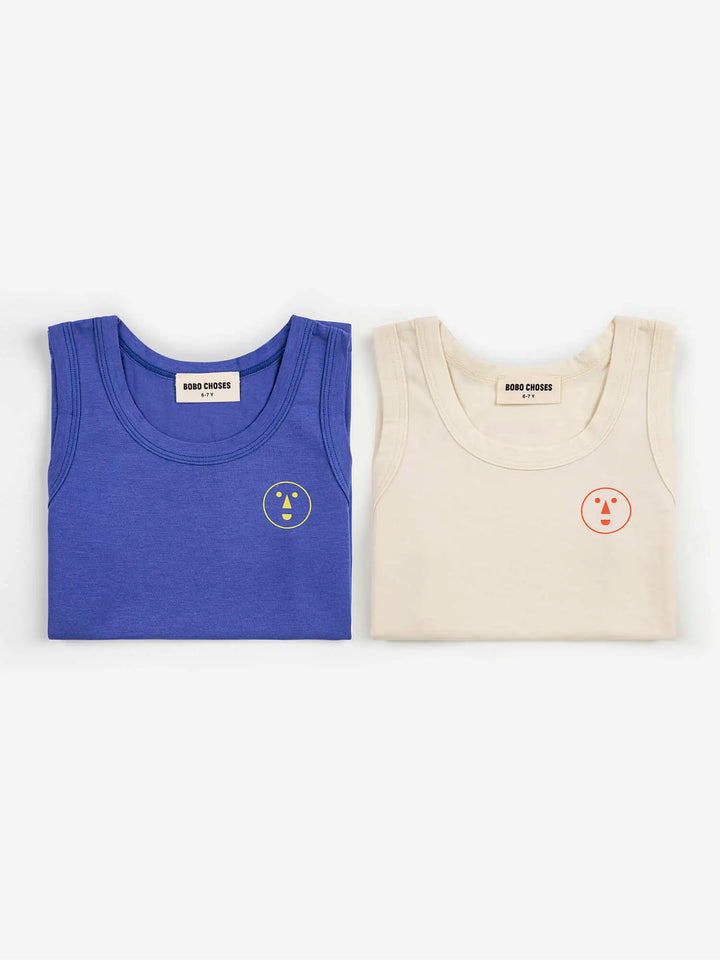 Have Fun Face tank top set