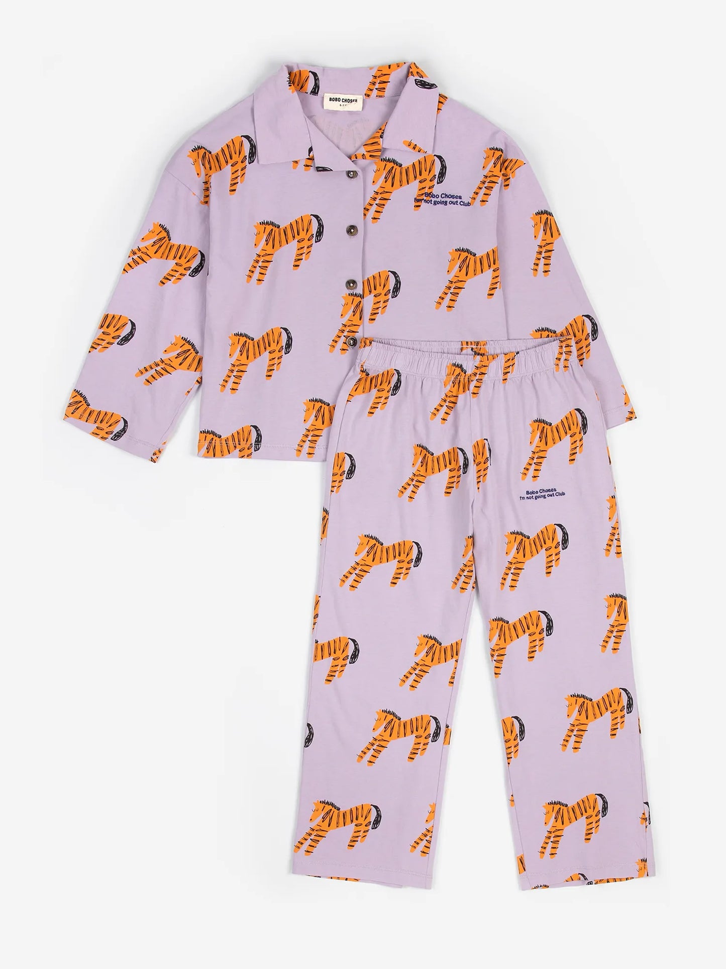 Loungewear Set Zebra Allover