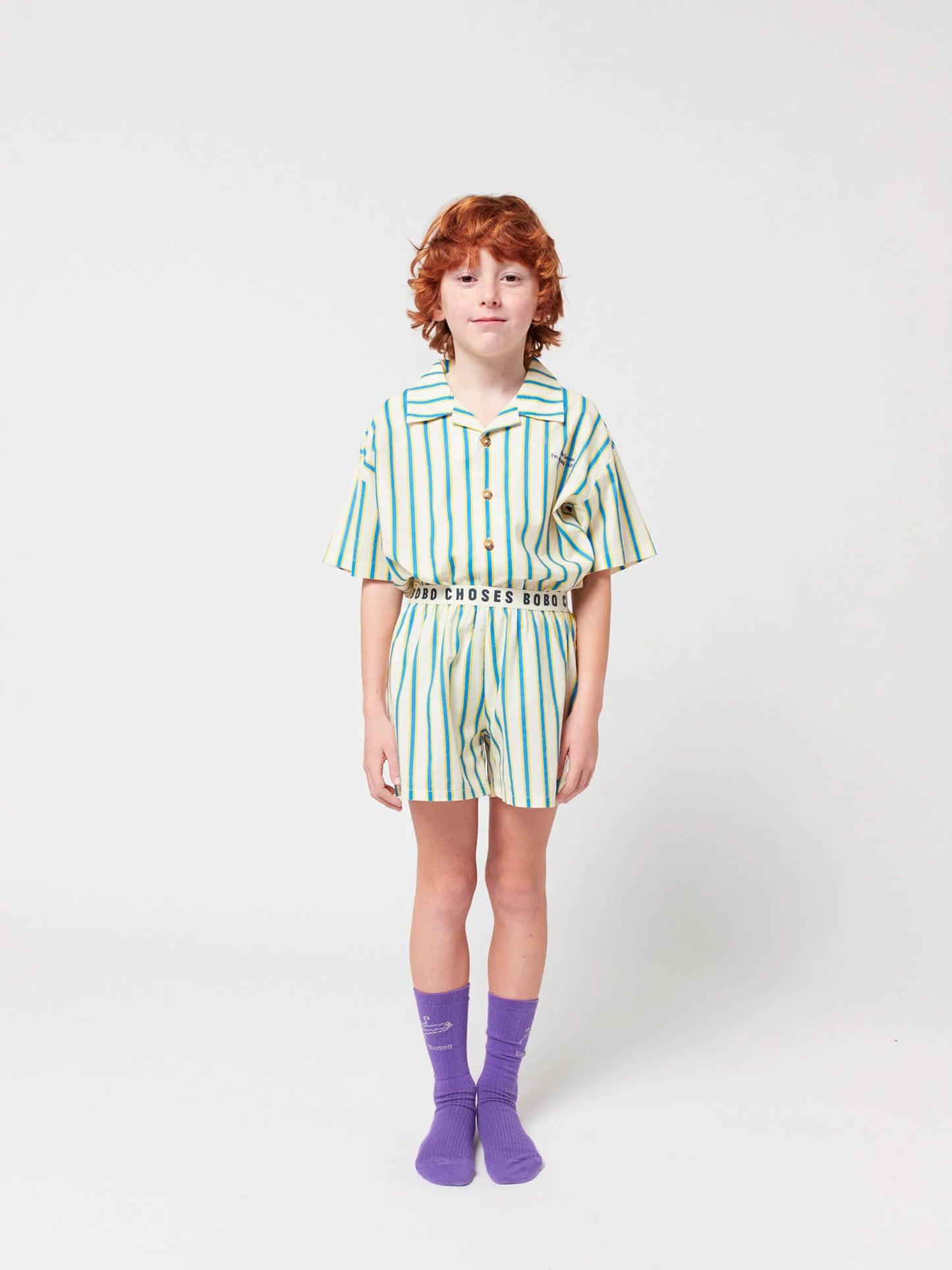 Ensemble d'intérieur en toile Yellow Stripes