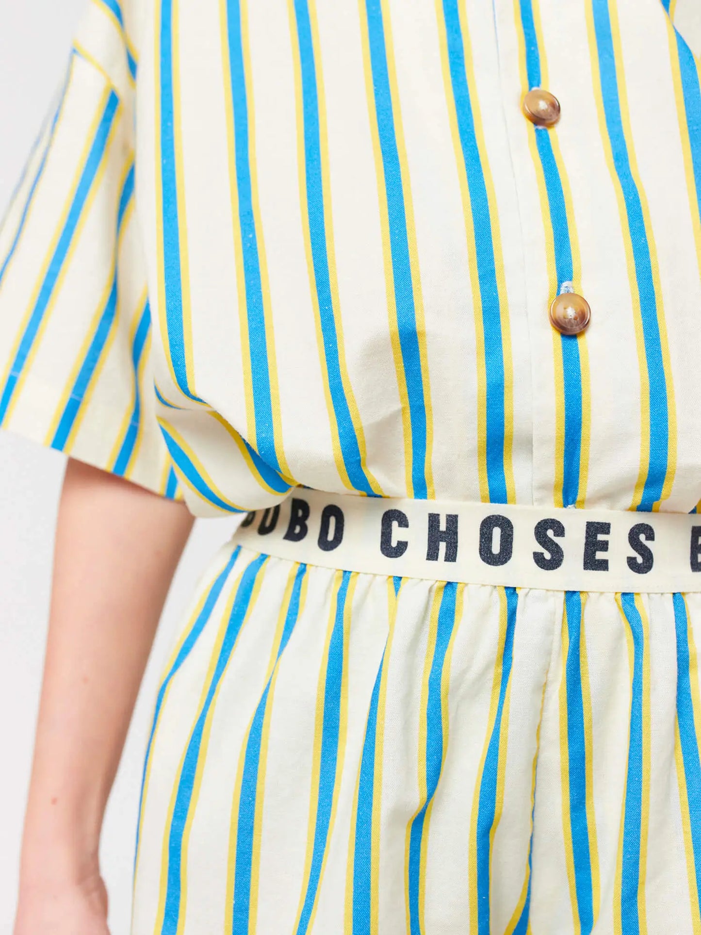 Ensemble d'intérieur en toile Yellow Stripes