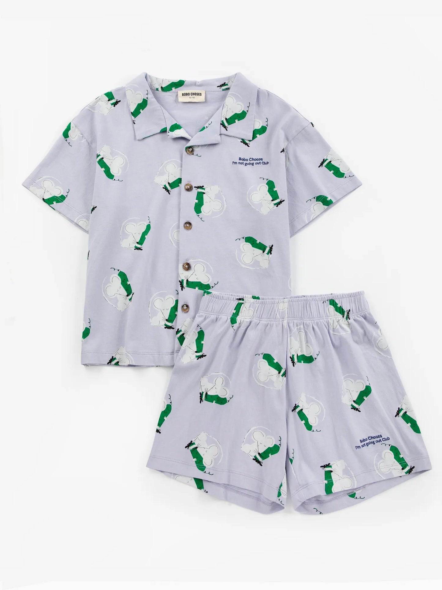 Allover-Loungewear-Set Sour Hug