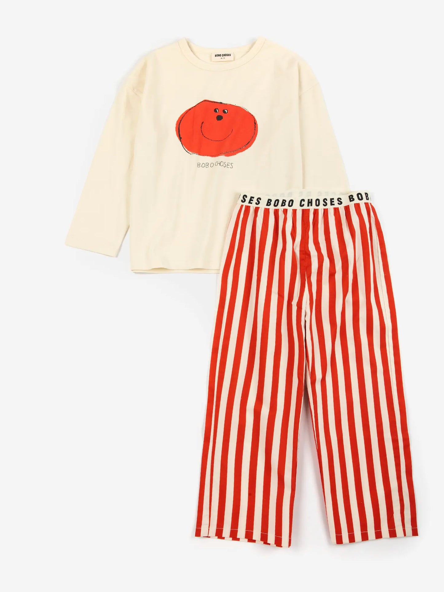 Weirdly Happy Red loungewear set