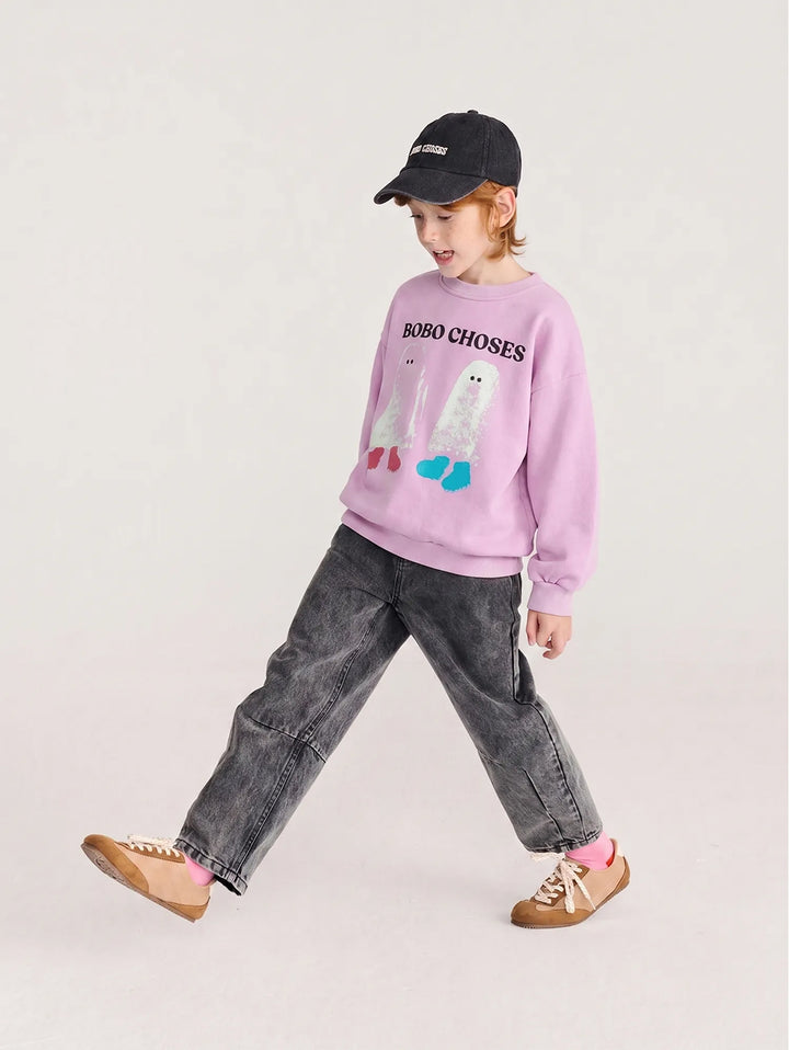 Sweatshirt Booty Ghosts Rosa