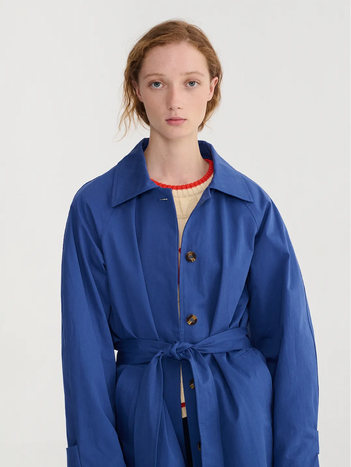 Trench broderie