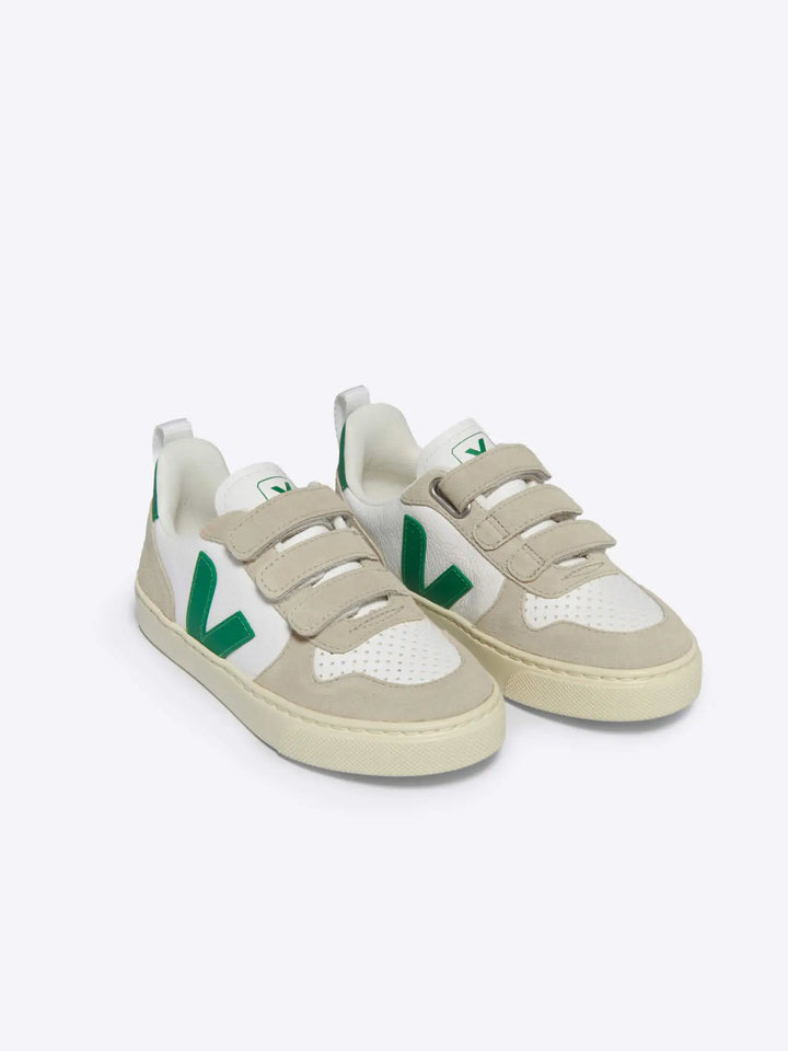 Extra-white emeraude Veja trainers JUNIOR