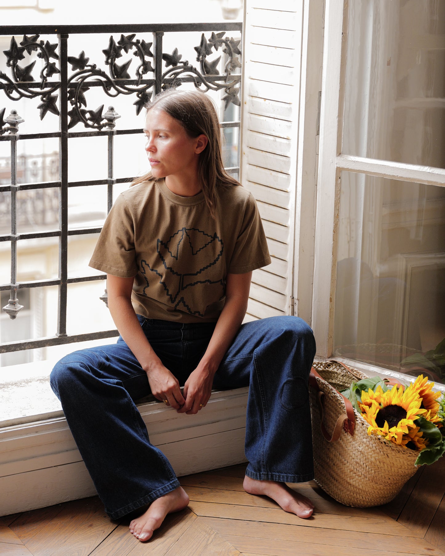Vibrant Flower T-shirt