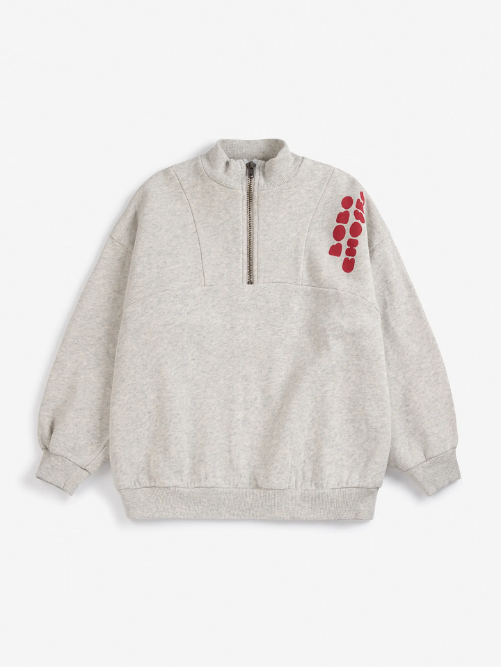 Bobo Choses Bolder half zipped sweatshirt