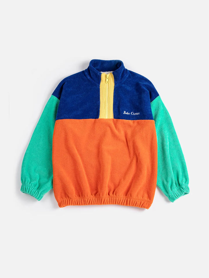 Sudadera de cremallera Bobo Choses Color Block