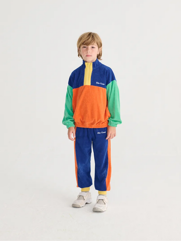 Dessuadora amb cremallera Bobo Choses Color Block