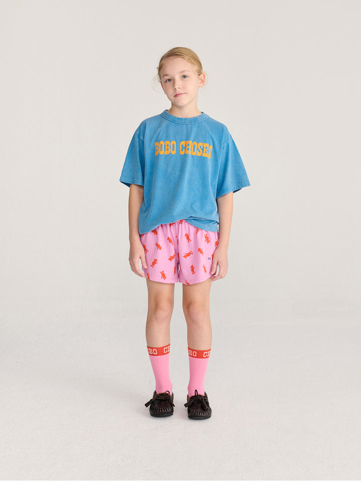Bobo Choses Pop 파란색 티셔츠