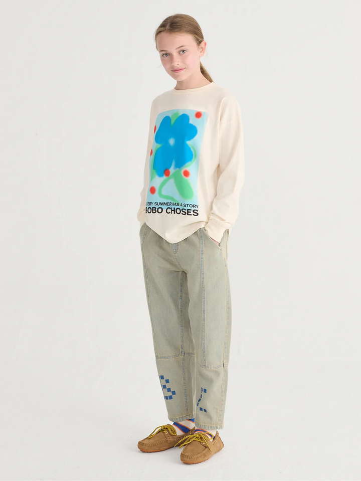 Square Bobo Choses denim pants