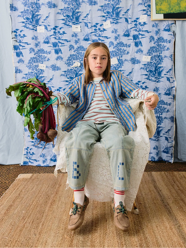 Square Bobo Choses denim pants