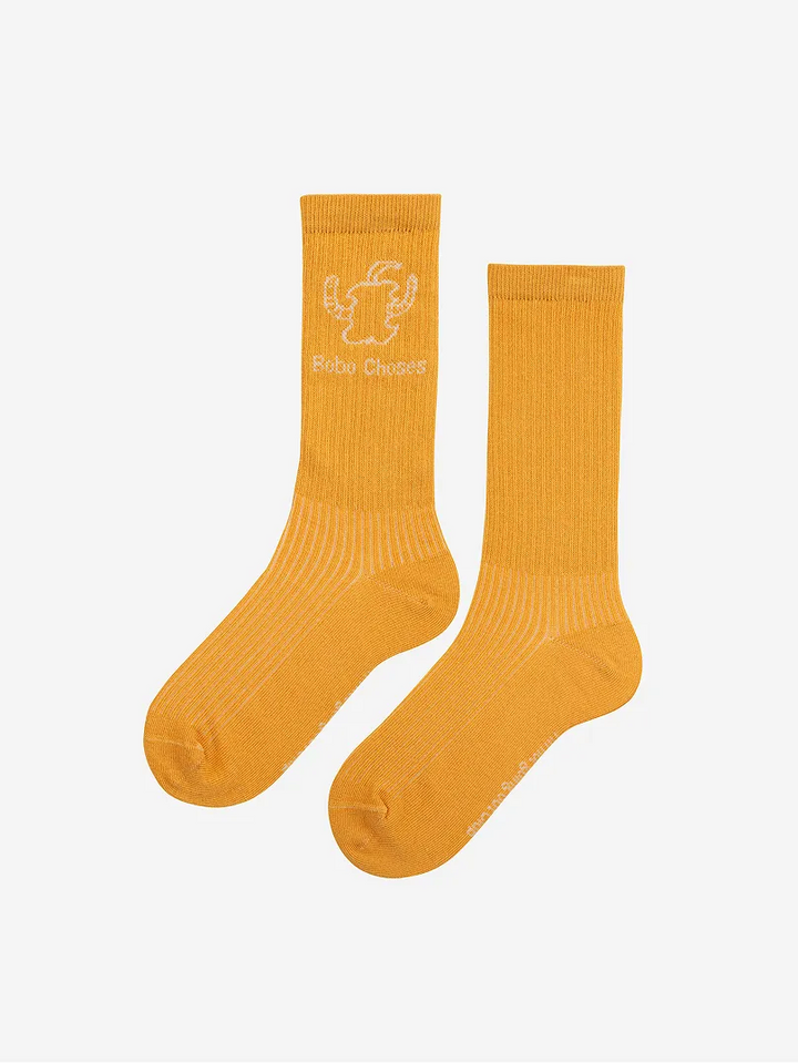 Happy Worm long socks