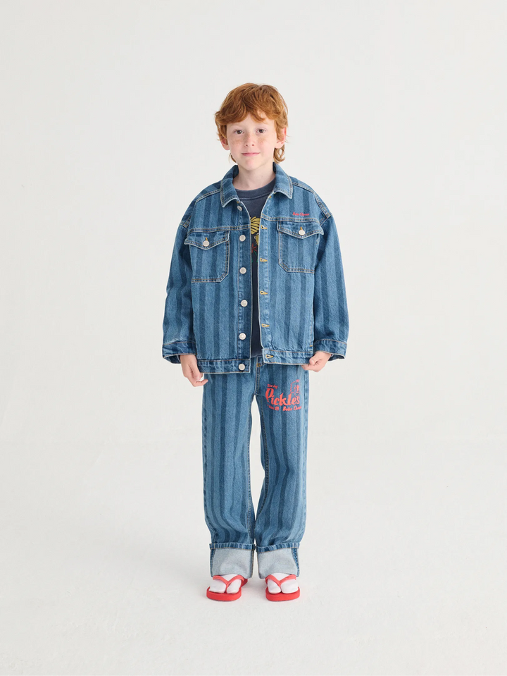 Chaqueta vaquera a rayas Bobo Choses